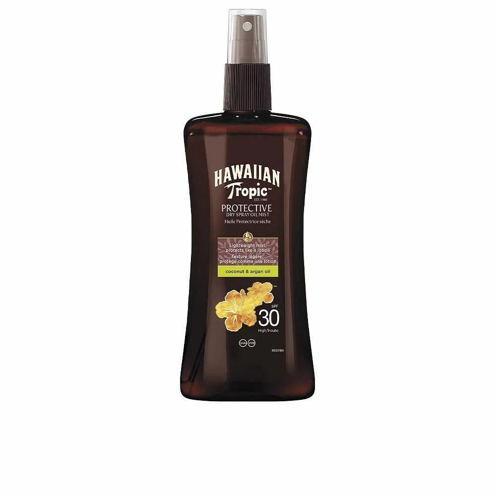 Hawaiian Tropic purškiama Apsauginė sausa aliejinė dulksna Spf30 200ml