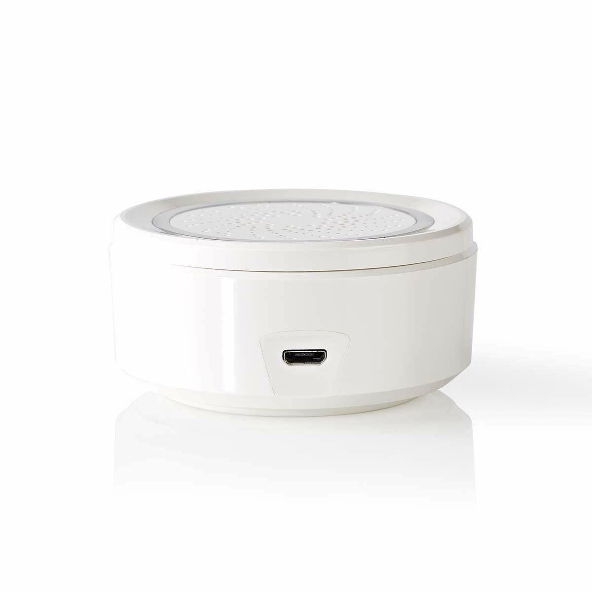 Nedis WLAN Smart Siren (WIFISI10CWT) - aliarmas arba akustinis įspėjimo signalas, 85 dB