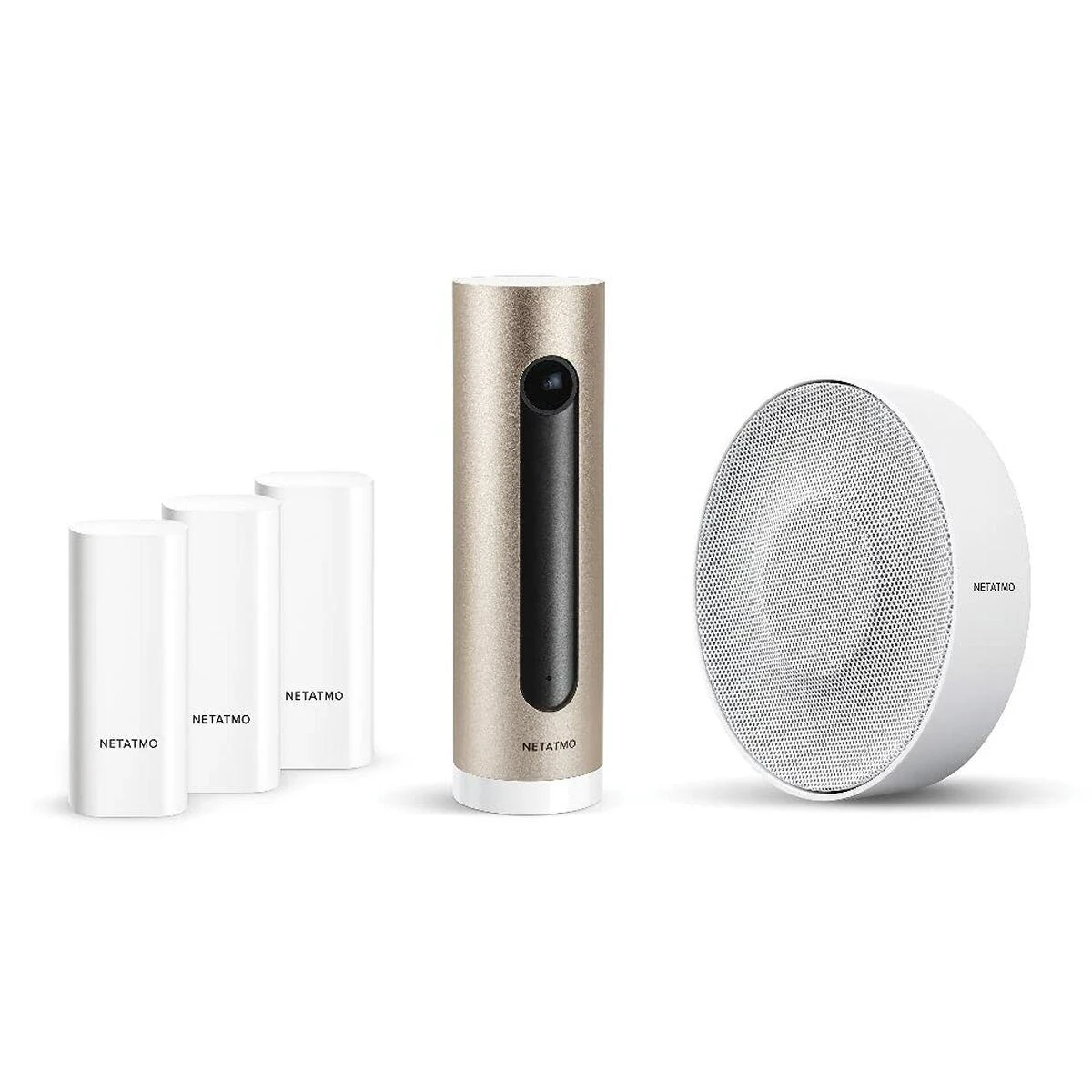 Netatmo apsaugos sistemos rinkinys su kamera ir sirena