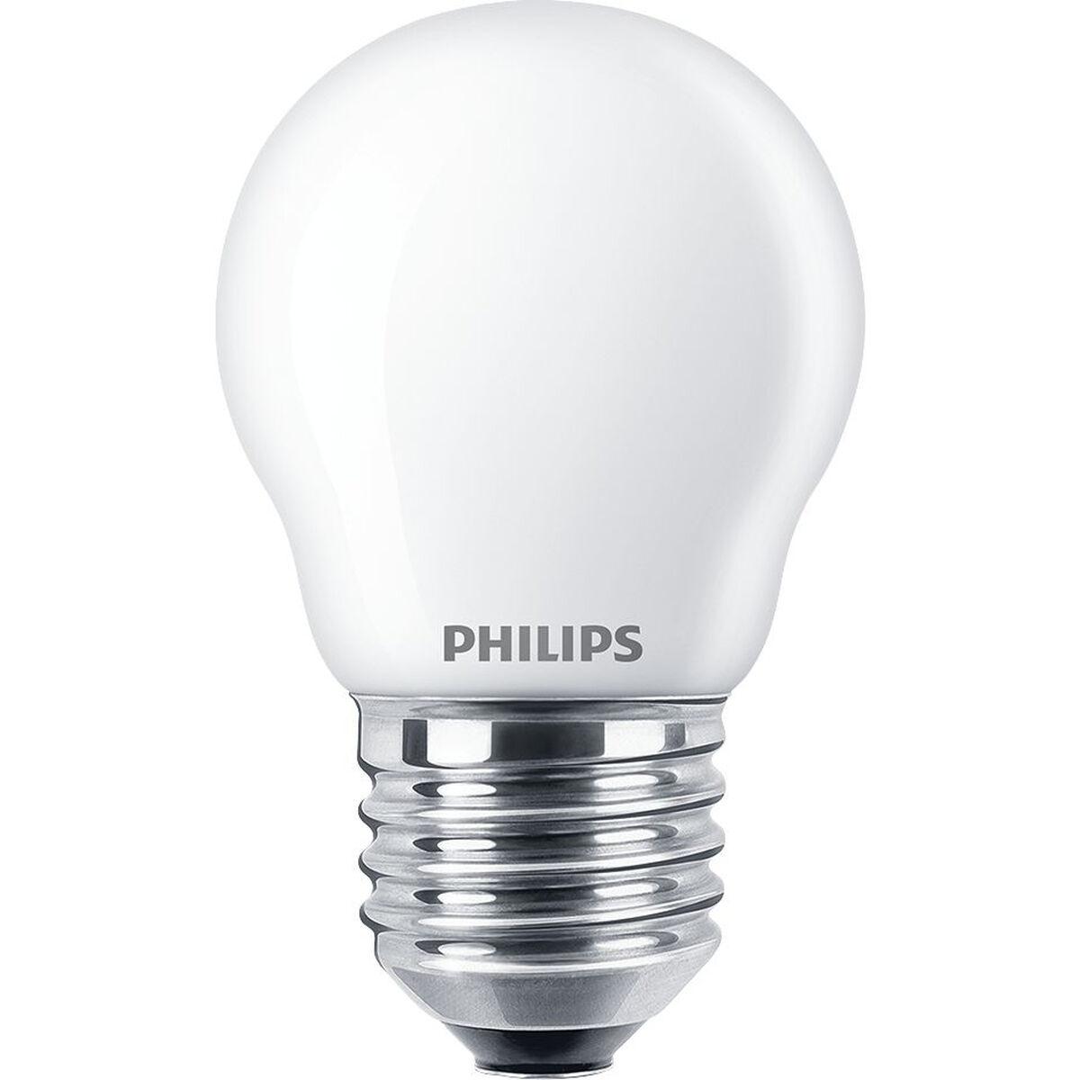Philips Żarówka LED E27, 4.3W, 470lm, 2700K 2 vnt.