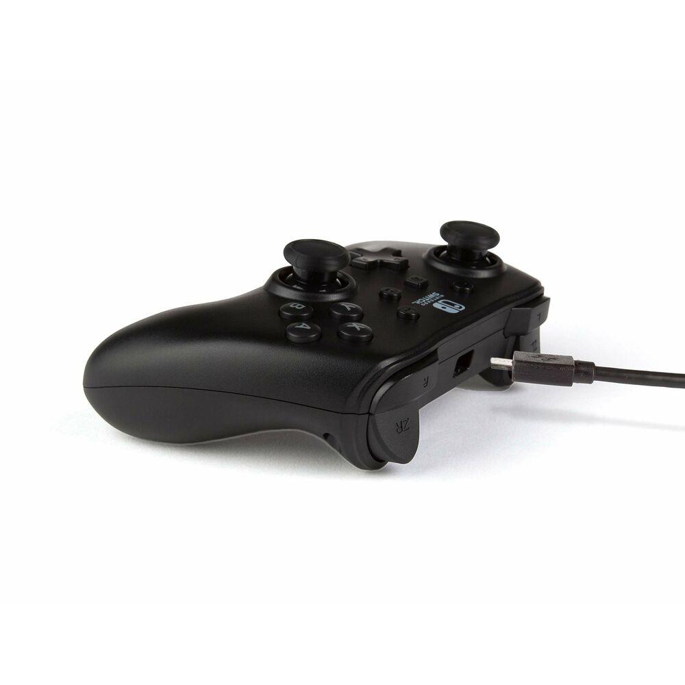 Power A PowerA juodas laidinis valdiklis skirtas Nintendo Switch