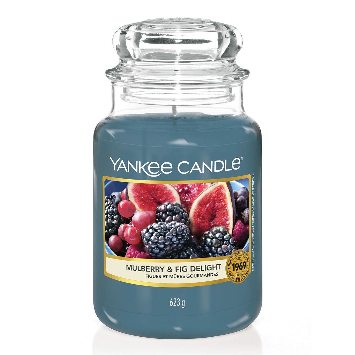 Yankee Candle Aromatinė žvakė "Classic Large Mulberry - Fig Delight" 623 g