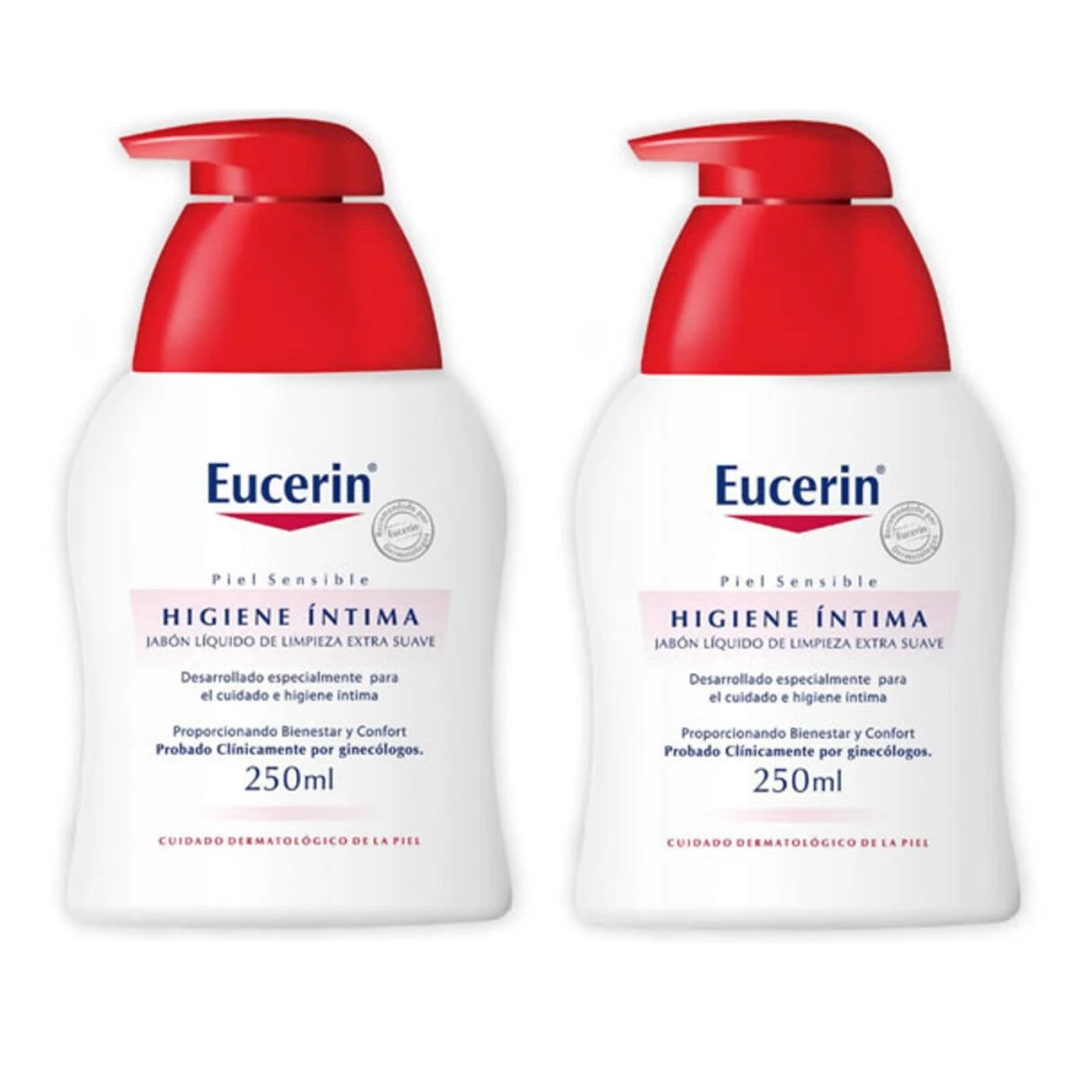 "Eucerin" rinkinys intymios higienos prausiklis "Protection Fluid" 2x250ml