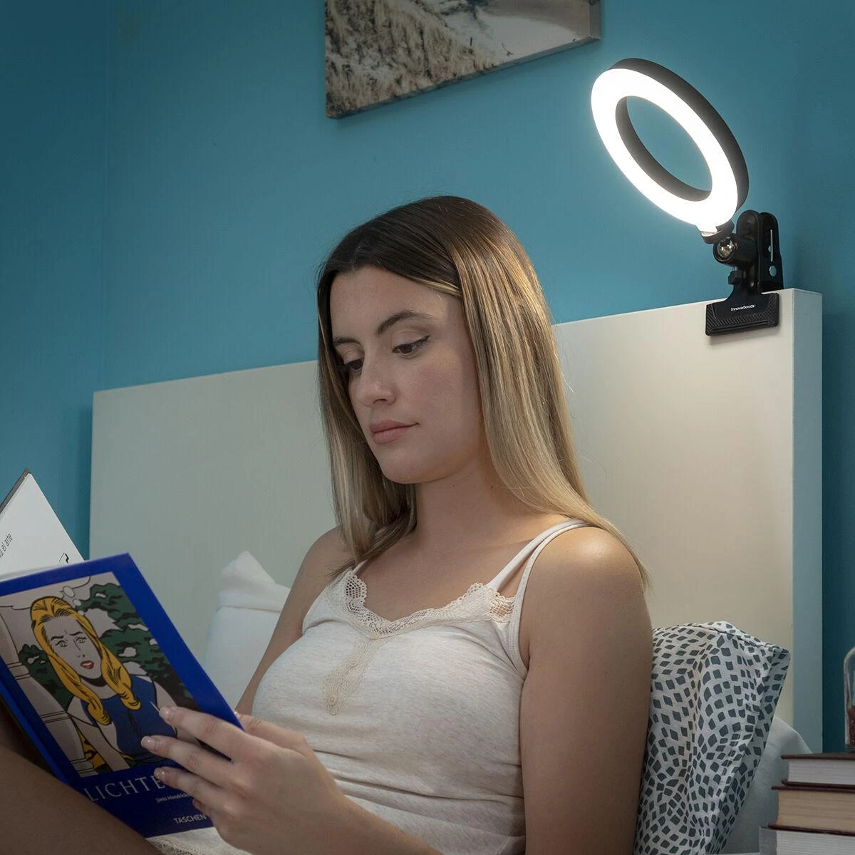 Asmenukių žiedas su laikymo spaustuku Lumahoop InnovaGoods