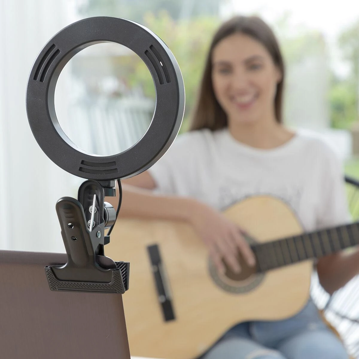 Asmenukių žiedas su laikymo spaustuku Lumahoop InnovaGoods
