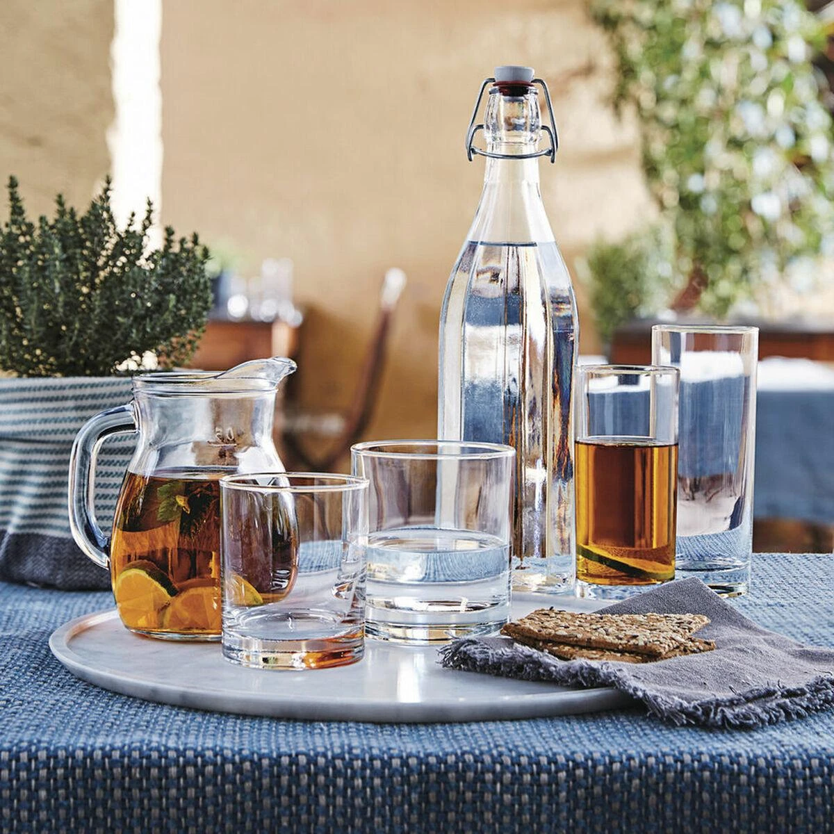 Multi ąsotis Bormioli Rocco Bistrot Skaidrus stiklas (1 L)
