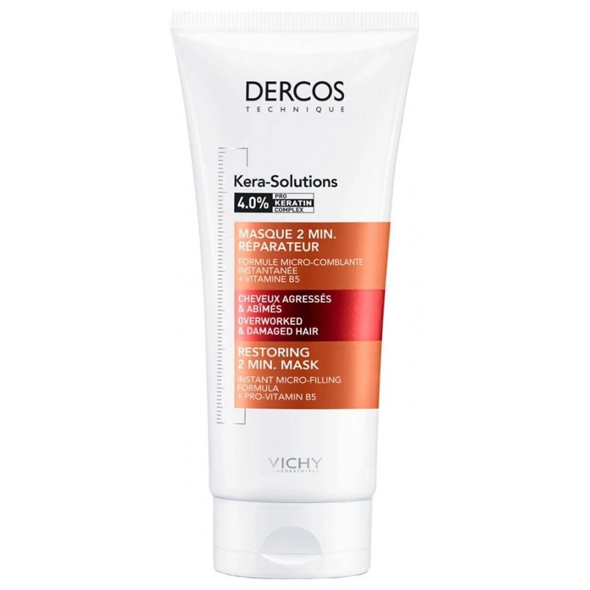"Vichy Dercos Kera-Solutions" atkuriamoji 2 minučių plaukų kaukė 200ml
