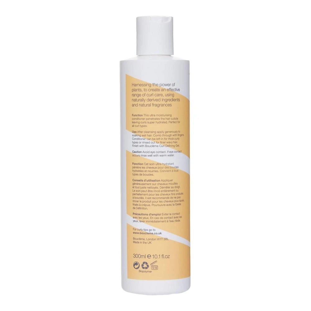 Bouclème Curls Redefined drėkinamasis kondicionierius banguotiems ir garbanotiems plaukams, 300 ml