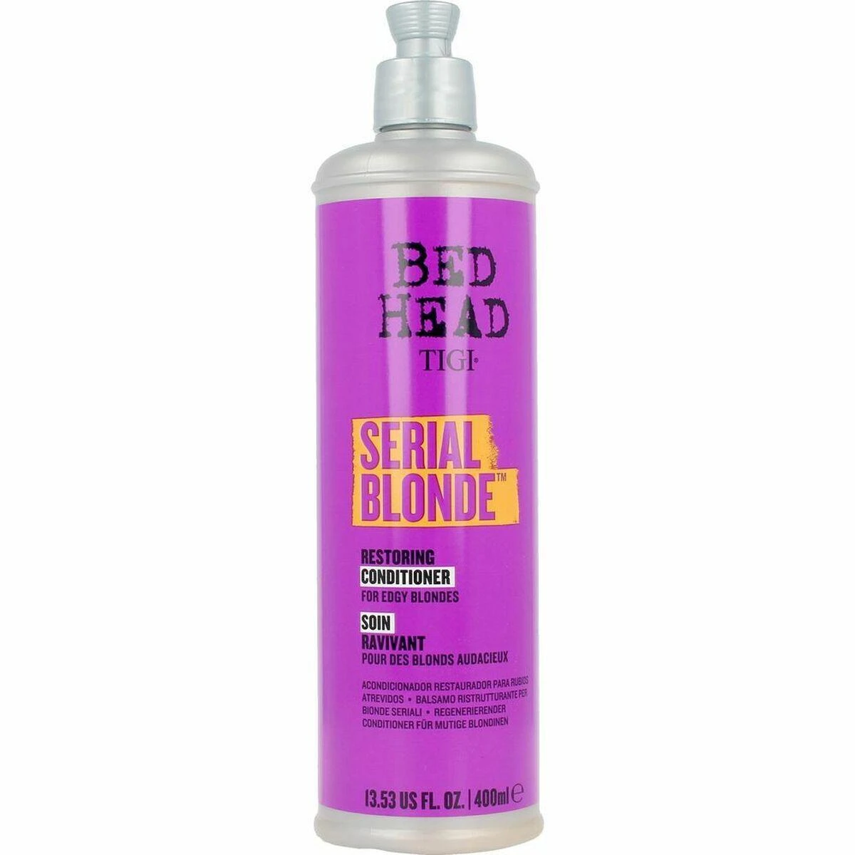 Tigi Bed Head Serial Skirtas šviesiems plaukams Violetinė tonuojantis kondicionierius šviesintiems plaukams 400ml