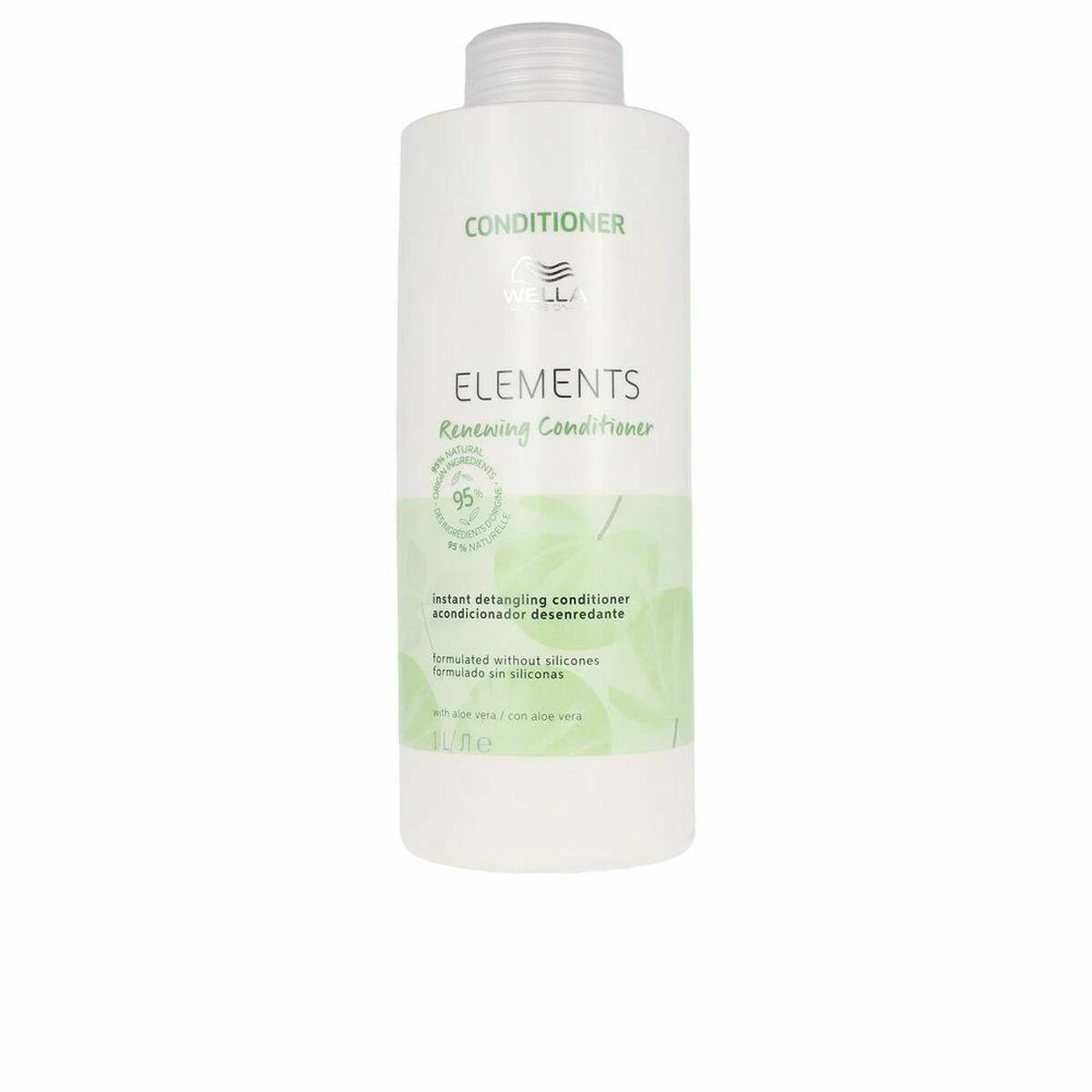 Atkuriamasis plaukų kondicionierius Wella Elements Renewing Conditioner 1000ml