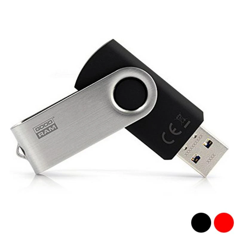 Atmintinė USB 3.0 GOODRAM UTS3 32GB, juoda sp.