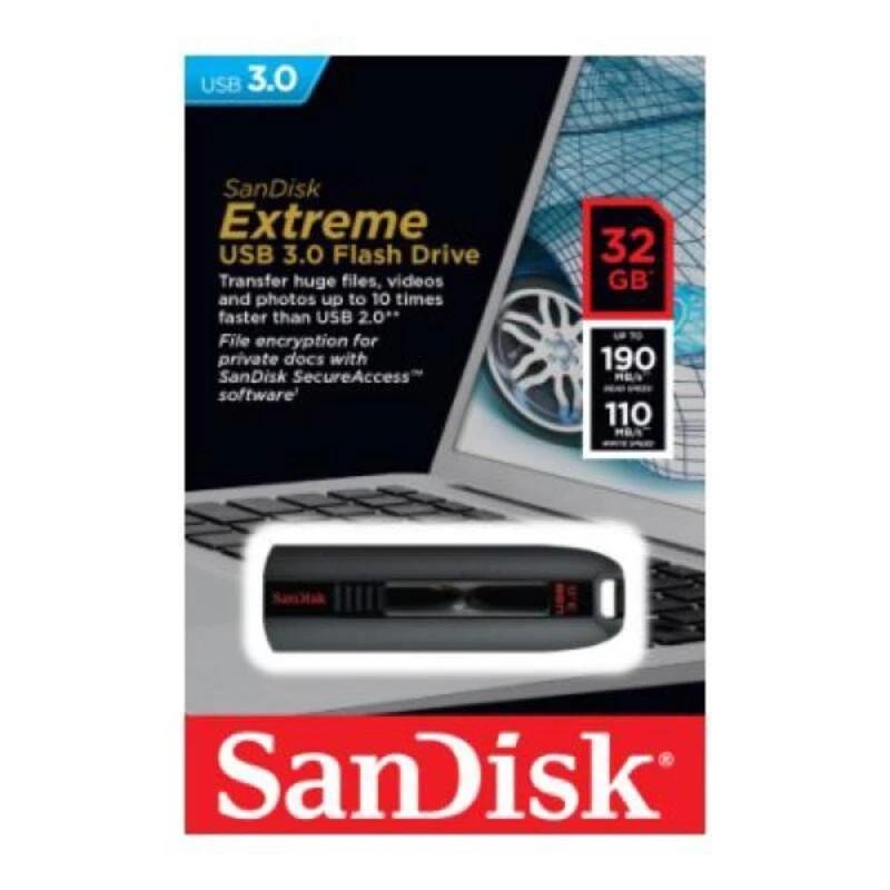 USB laikmena SanDisk Cruzer Ultra 64GB USB 3.0 130 MB/s
