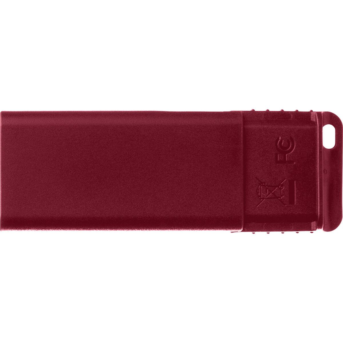 Verbatim USB atmintinė, USB 2.0, 16GB, Slider, žalia, mėlyna, raudona, 49326, USB A, su ištraukiama jungtimi. 3 vnt