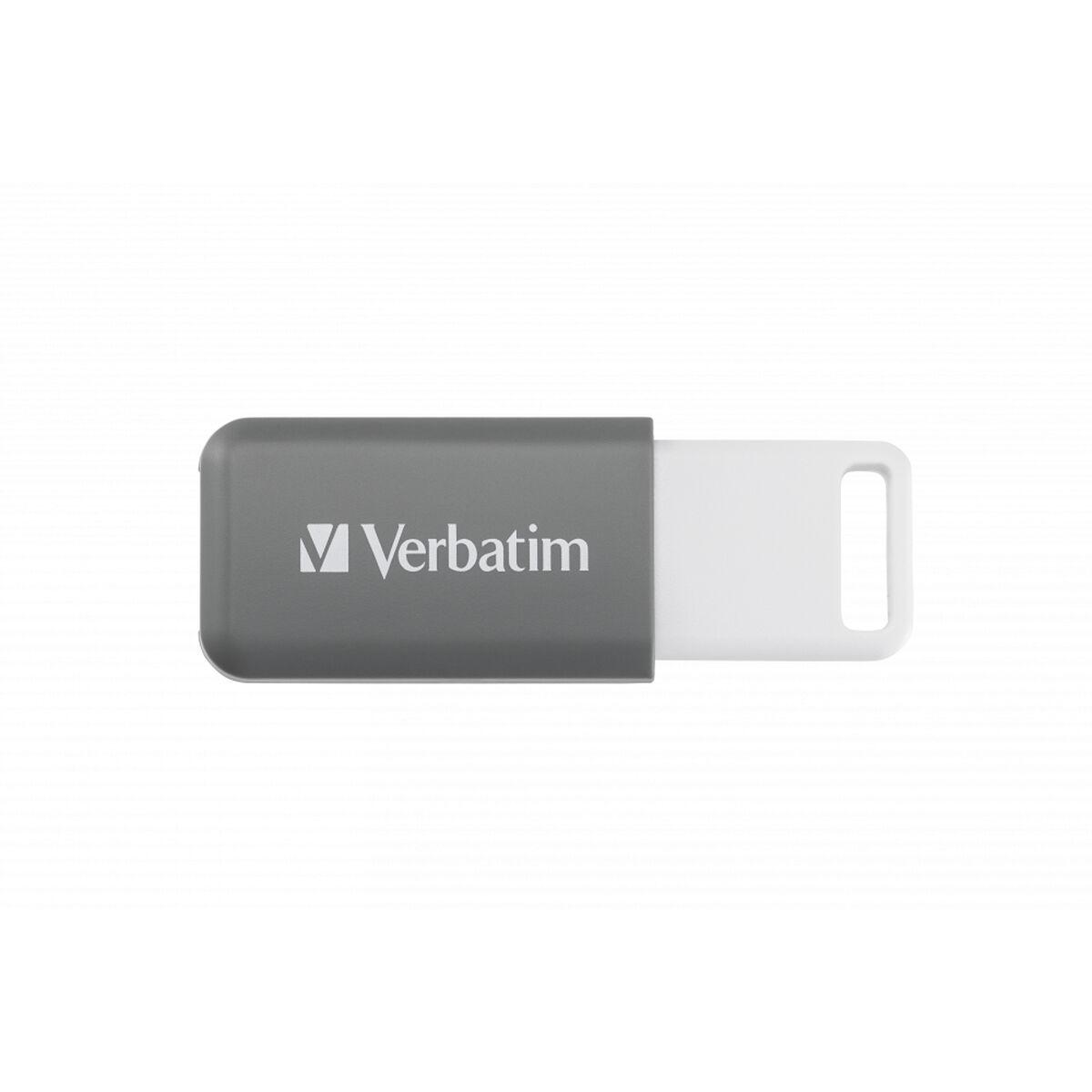 Verbatim DataBar USB 2.0 128GB pilka