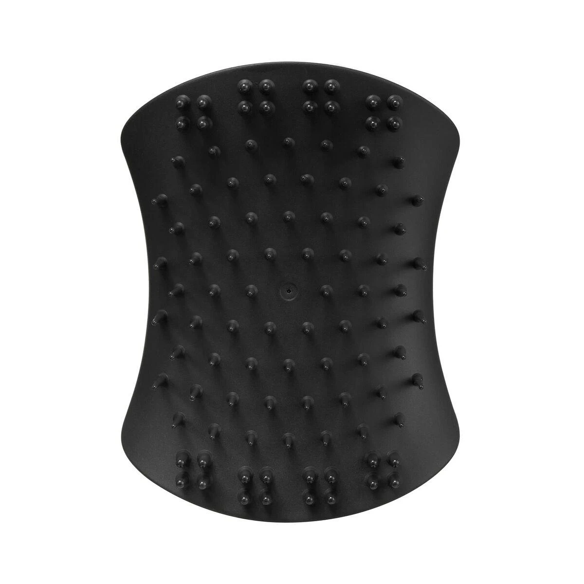 Galvos odos masažinis šepetys Tangle Teezer The Scalp Exfoliator & Massager, Onyx Juodas