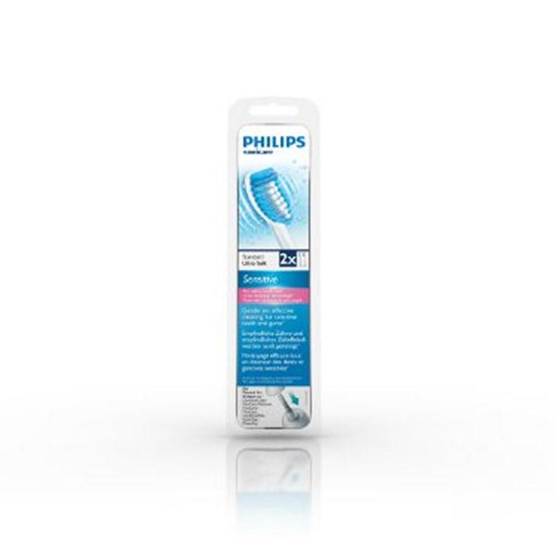 Philips Sonicare S Sensitive Standartinės „Sonic“ dantų šepetėlio galvutės HX6052/07