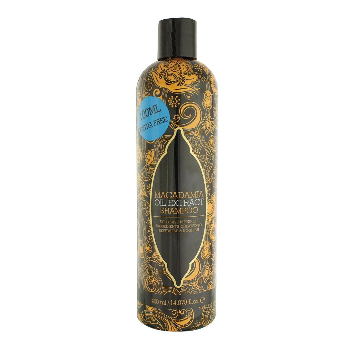 Šampūnas švelniai valo ir gaivina pažeistus plaukus Xpel Macadamia Oil Extract 400ml