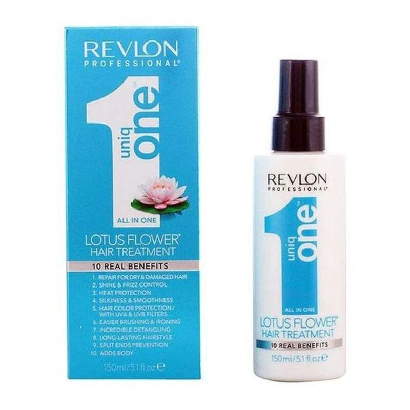 Purškiama nenuplaunama plaukų kaukė Revlon Uniq One Flor De Loto 150ml