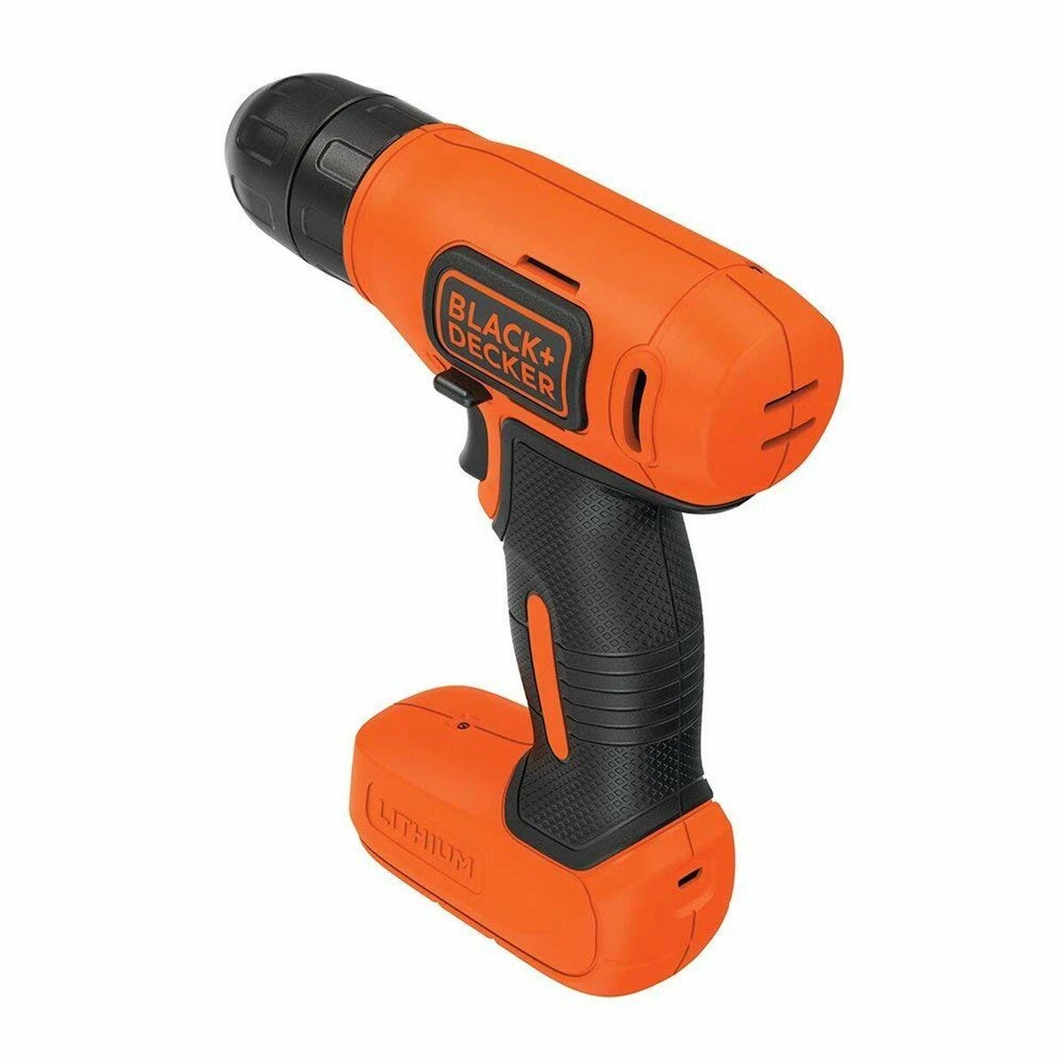 Black & Decker Juodas & Decker wiertarko-wkrętarka akumuliatorinė 7,2V, Juodas & Decker [BDCD8-QW] 1,5Ah, Li-Ion