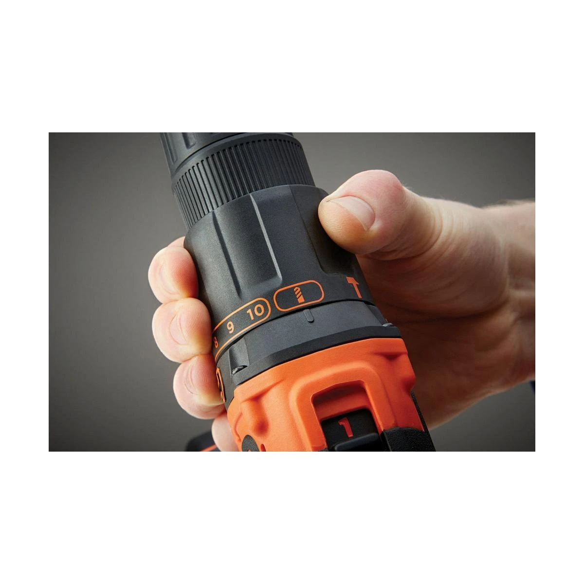 Black & Decker Juodas & Decker Akumuliatorinis smūginis gręžtuvas BDCHD18KB 18V 2 x 1,5 Ah, Juodas & Decker