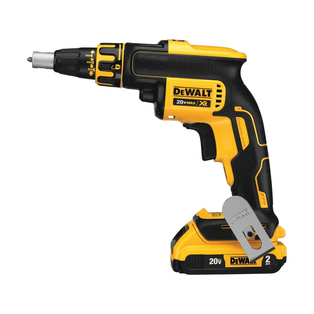 Juostinis suktuvas DeWalt DCF620D2-QW; 18 V; 2x2,0 Ah akum.