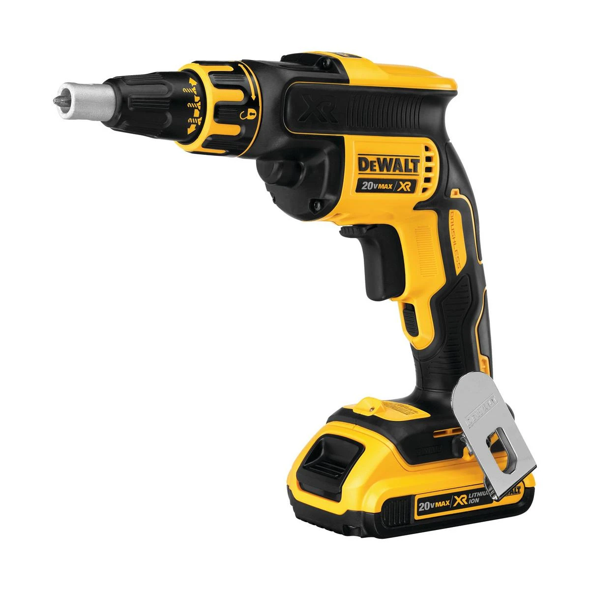 Juostinis suktuvas DeWalt DCF620D2-QW; 18 V; 2x2,0 Ah akum.