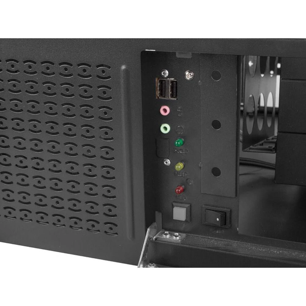 LANBERG SC01-4504-08B RACKMOUNT SERVER CHASSIS ATX 450/08 19/4U