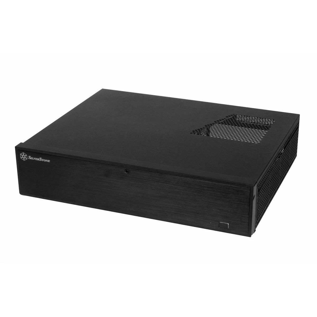 SilverStone Milo 04 Kompiuterio važiuoklė USB 3.0 x 2, Mic x1, Spk x1, Juodas, Micro ATX, Maitinimo šaltinis Komplekte Ne