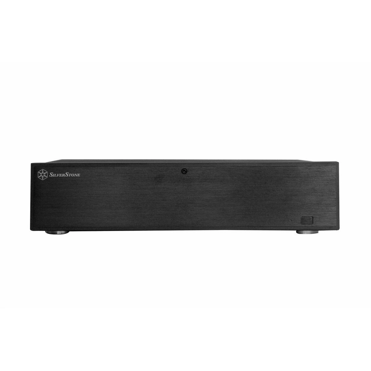 SilverStone Milo 04 Kompiuterio važiuoklė USB 3.0 x 2, Mic x1, Spk x1, Juodas, Micro ATX, Maitinimo šaltinis Komplekte Ne