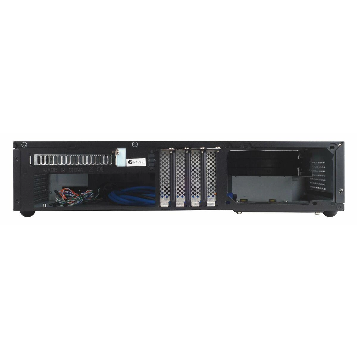 SilverStone Milo 04 Kompiuterio važiuoklė USB 3.0 x 2, Mic x1, Spk x1, Juodas, Micro ATX, Maitinimo šaltinis Komplekte Ne