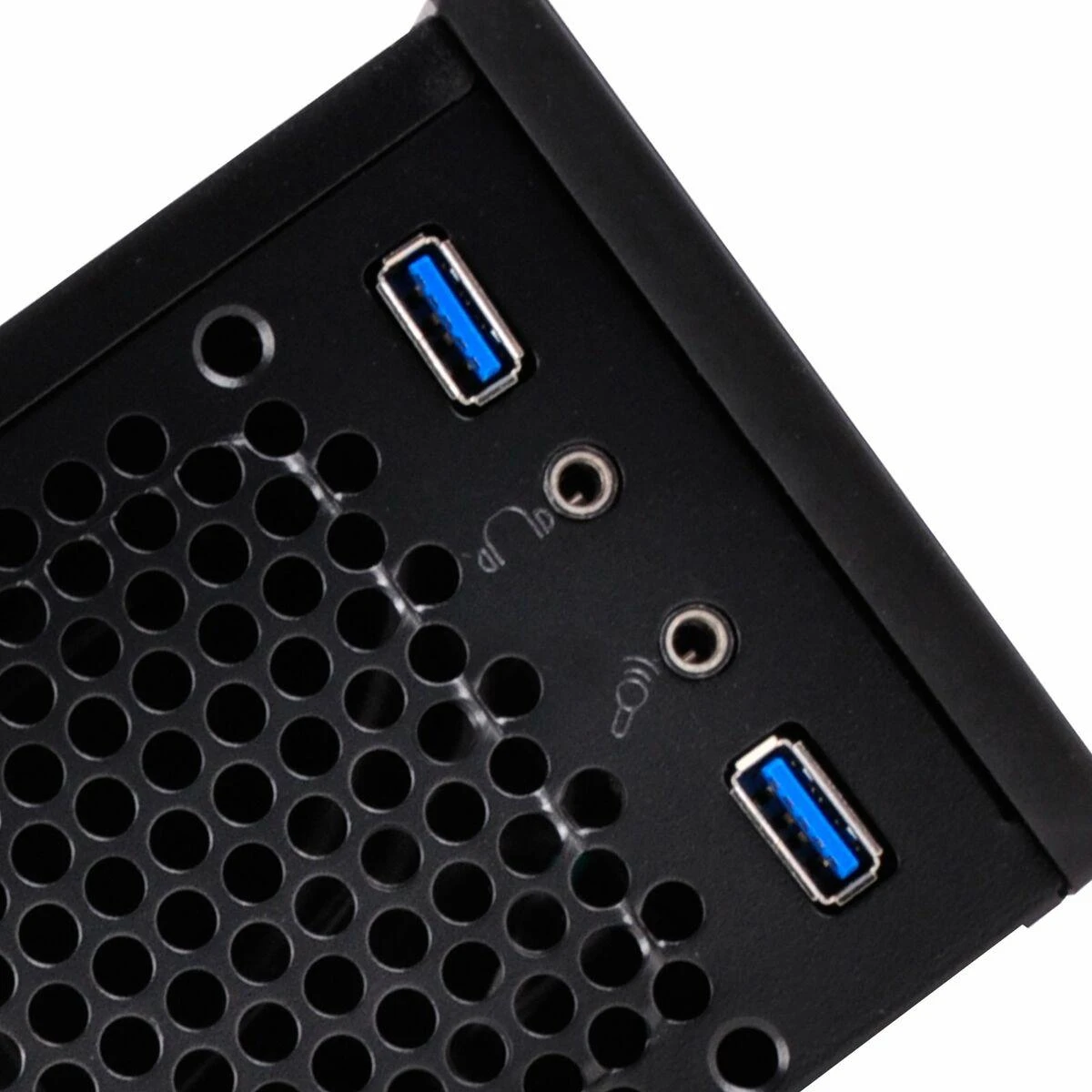 PC korpusas Silverstone Silent SST-ML09B Milo Slim HTPC Mini-ITX, juodas