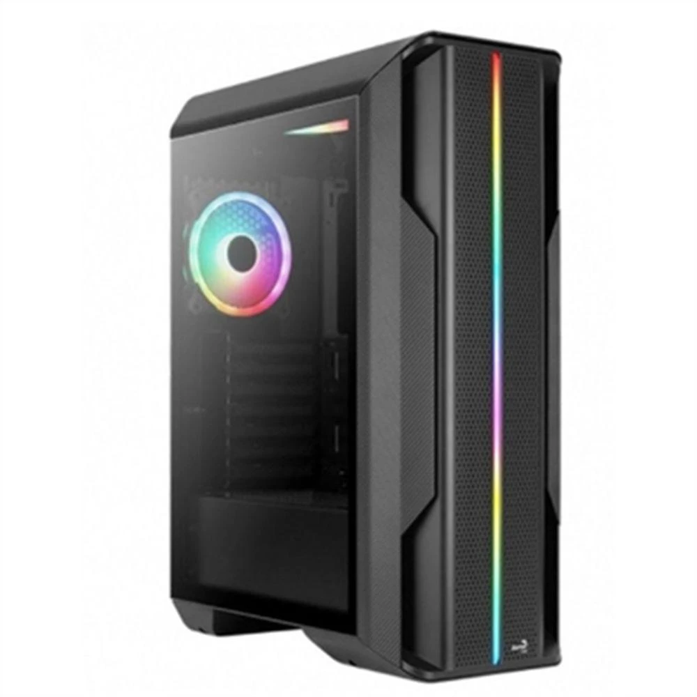 Aerocool Splinter Duo Midi–Tower – juoda