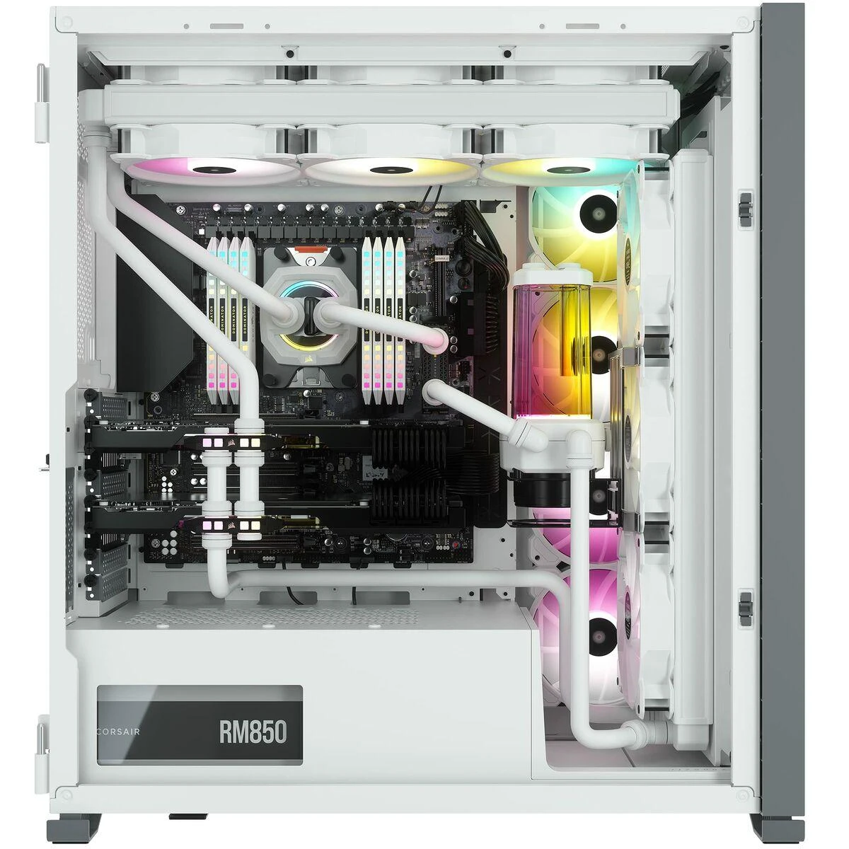 Corsair iCUE 7000X RGB grūdintas stiklas Baltas CC-9011227-WW