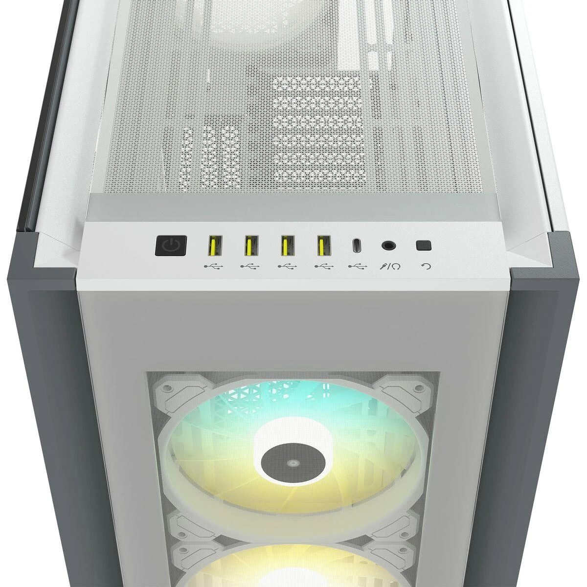 Corsair iCUE 7000X RGB grūdintas stiklas Baltas CC-9011227-WW