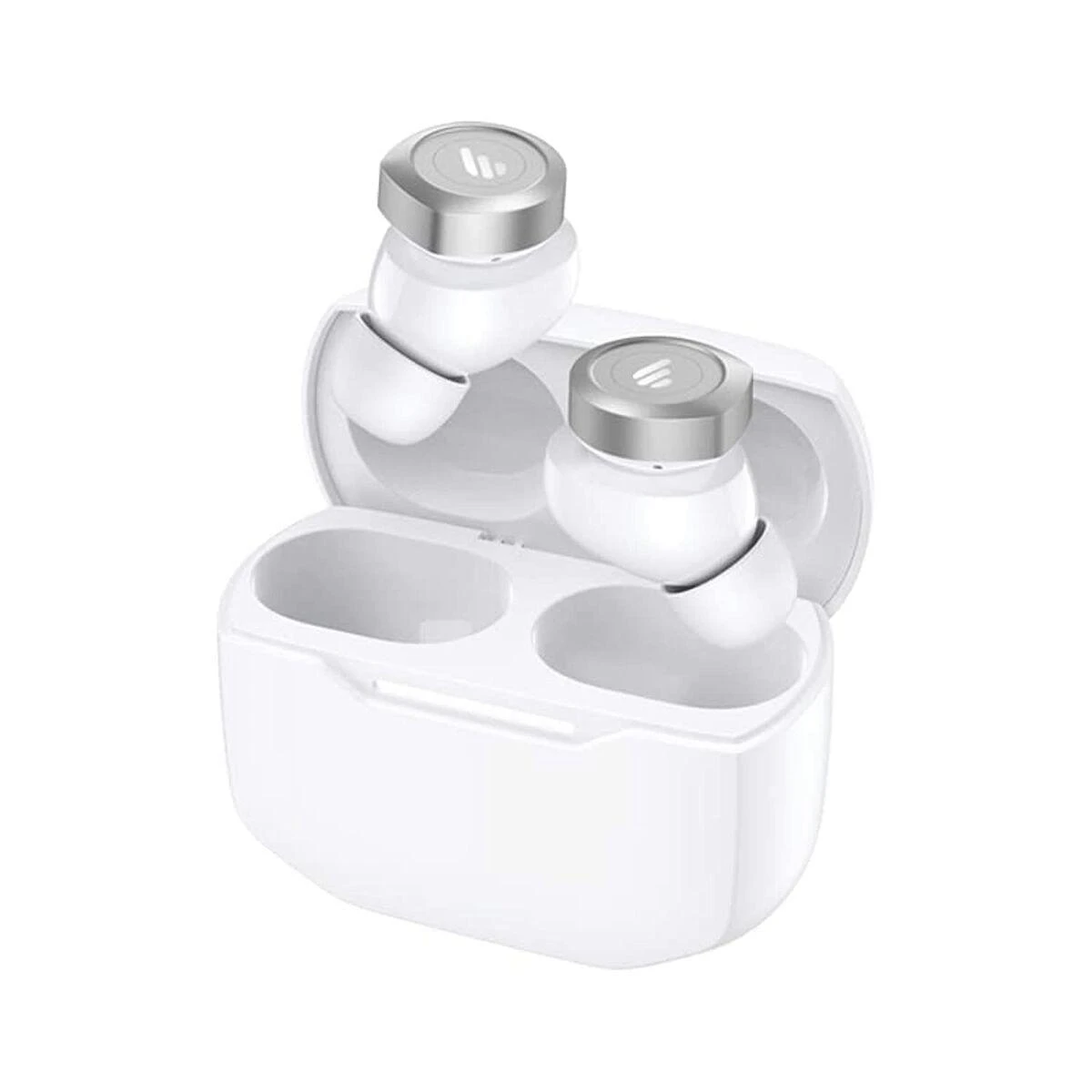 Edifier W240TN baltos ausinės dėkliuke