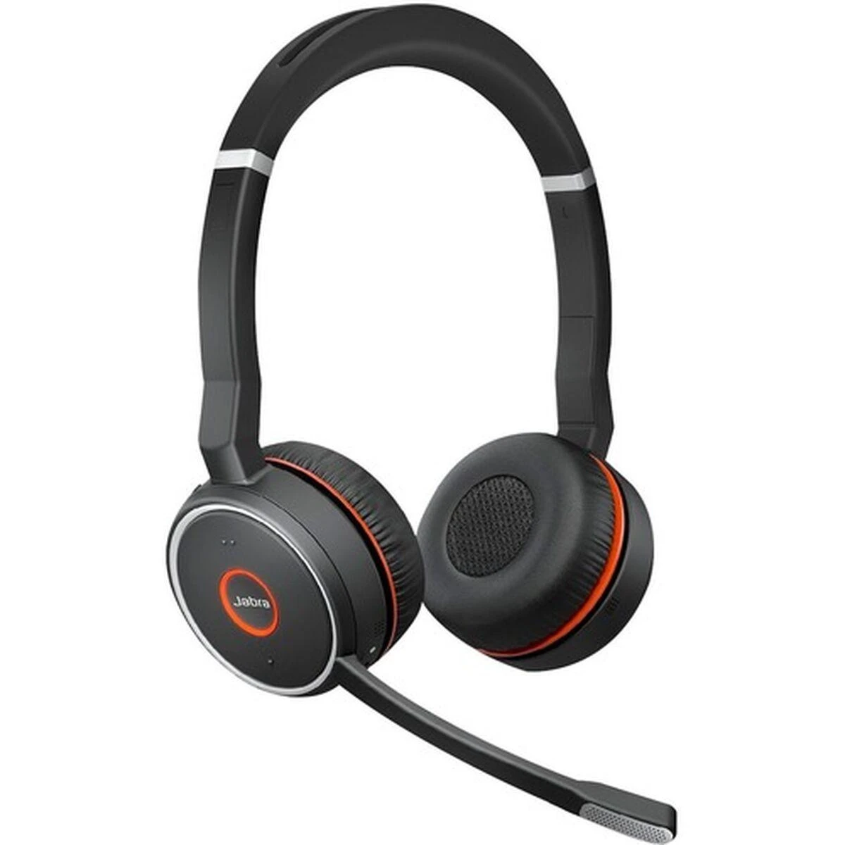 Belaidės ausinės su mikrofonu Jabra Evolve 75 SE UC Stereo, Bluetooth, With Charging Stovas