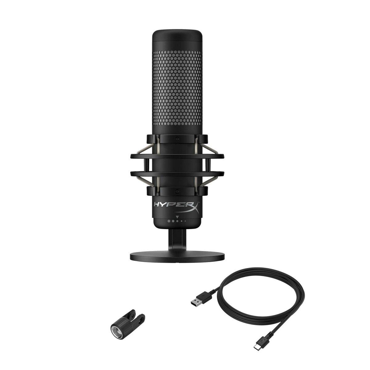 Mikrofonas HyperX QuadCast S - USB, juodas