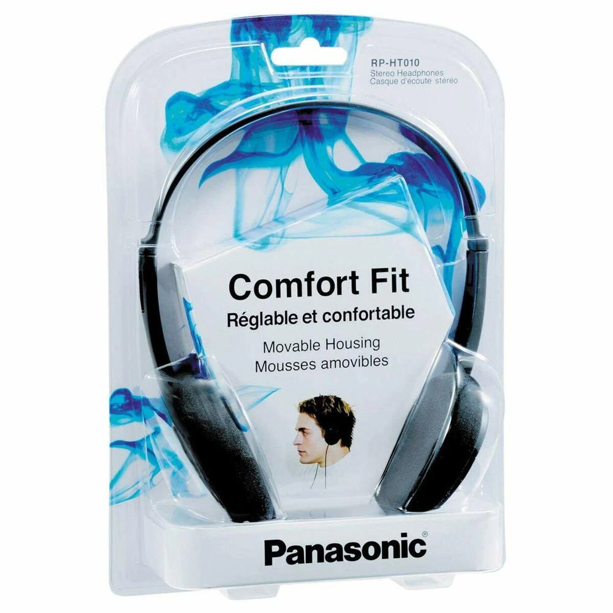 Ausinės Panasonic RP-HT 010 E-A mėlyna