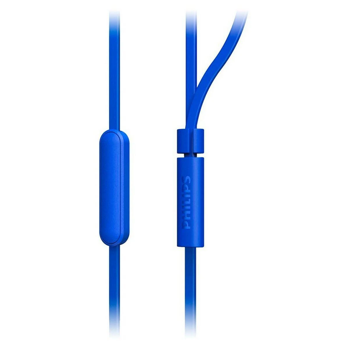 Į ausį įdedamos laidinės ausinės Philips TAE1105, Mėlynos