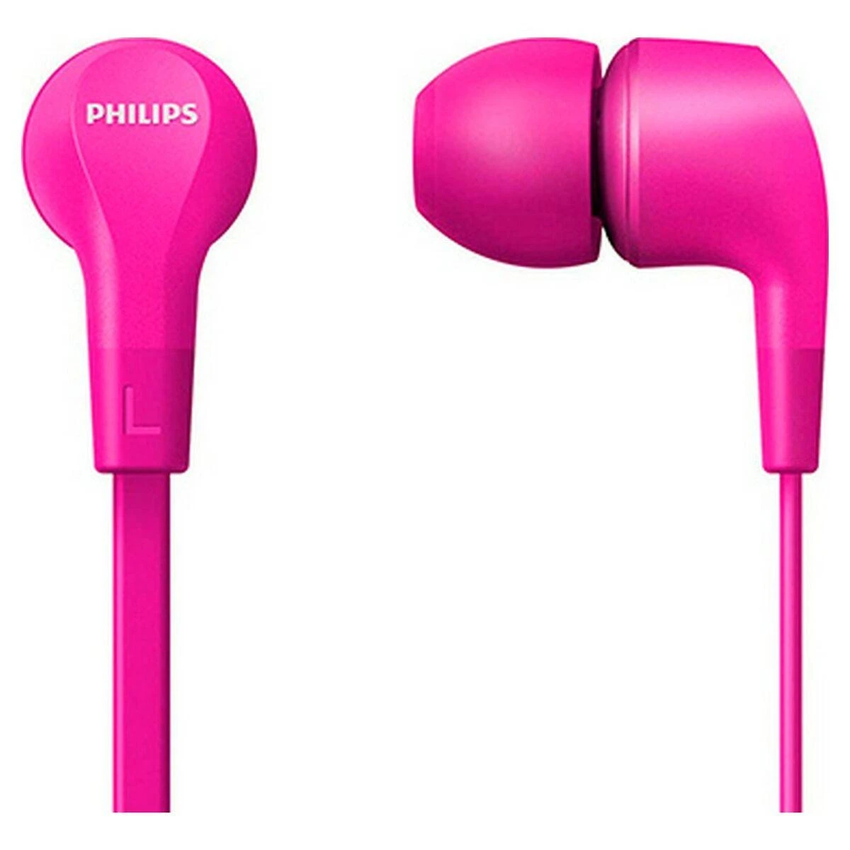 Inline Į ausį įdedamos laidinės ausinės Philips, TAE1105PK/00, Rožinės