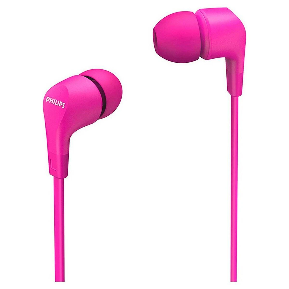 Inline Į ausį įdedamos laidinės ausinės Philips, TAE1105PK/00, Rožinės