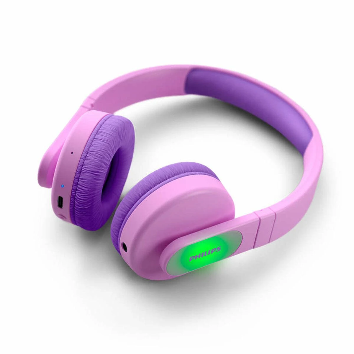 Vaikiškos belaidės ant ausų dedamos ausinės Philips TAK4206PK/00, Rožinės
