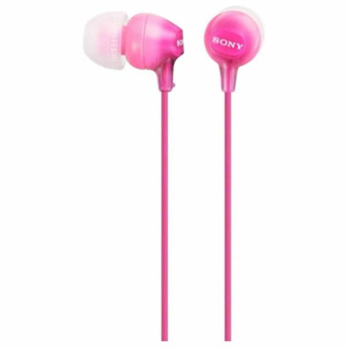 Į ausis įdedamos ausinės Sony MDR-EX15LP, rožinės