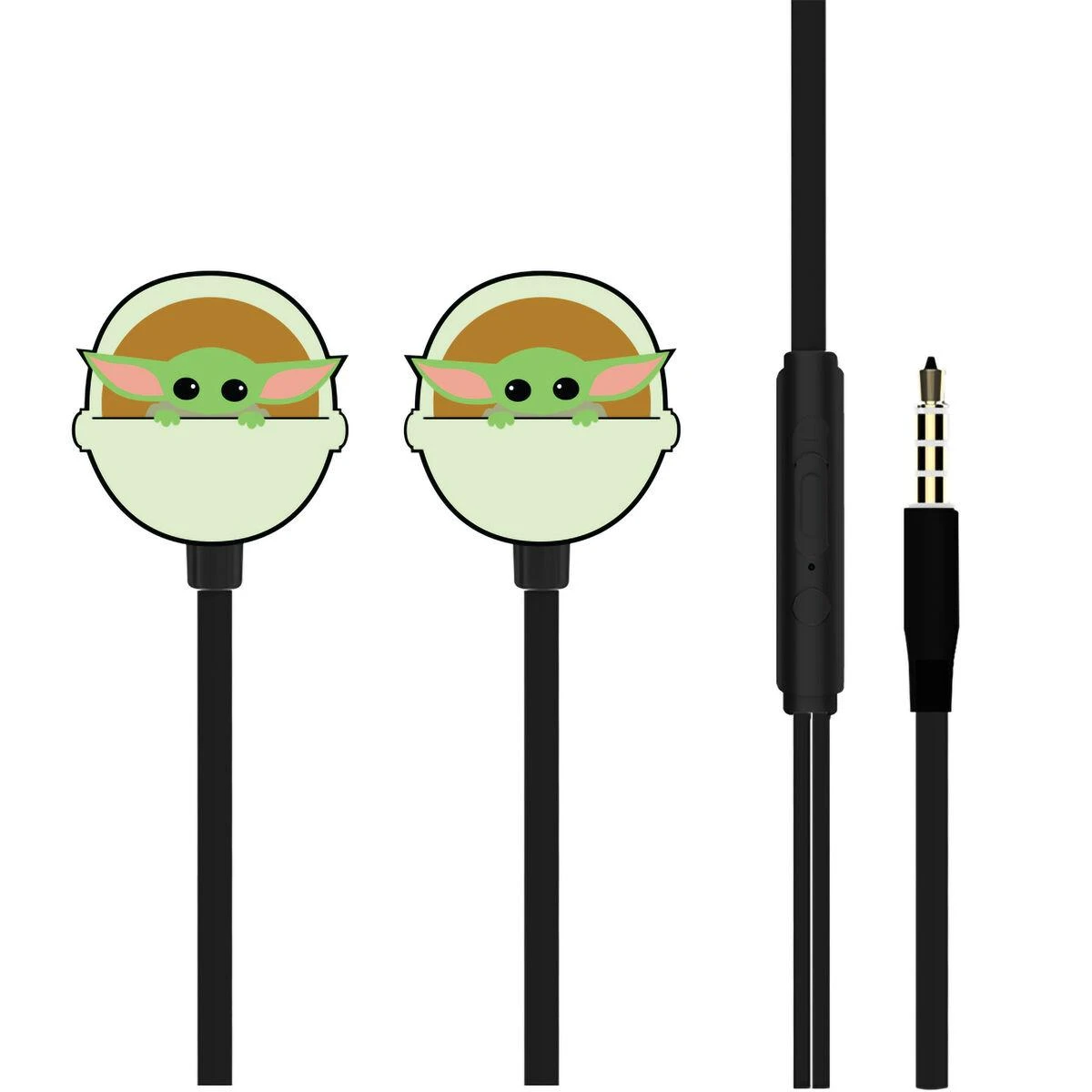 Baby Yoda vaikiškos laidinės ausinės