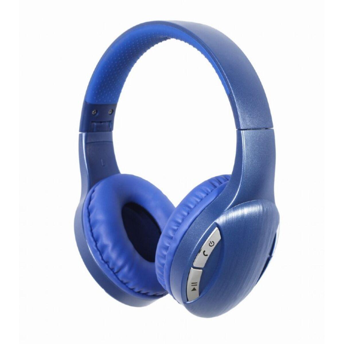 Ausinės Gembird Gembird BTHS -01-B Ausinės (ausinės) kabelis ir bevielės ausinės jungtys / Music micro- USB Mėlynacolor