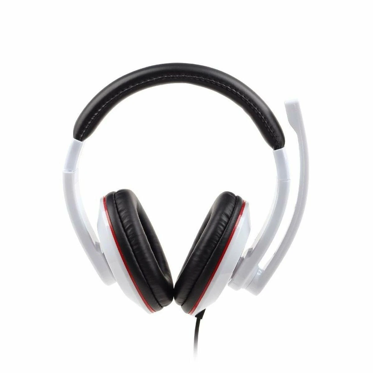 Gembird | MHS-001-GW | Stereo ausinės | Su mikrofonu | 3.5 mm | Glossy baltas