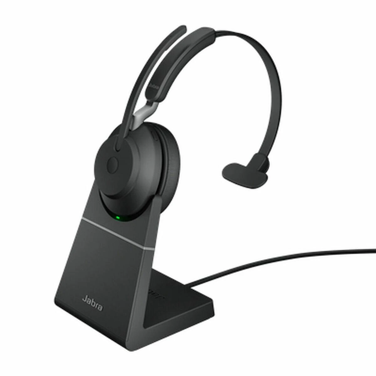 Ausinės Jabra Evolve2 65 USB-A UC Mono su Charging Stovas - Juodas