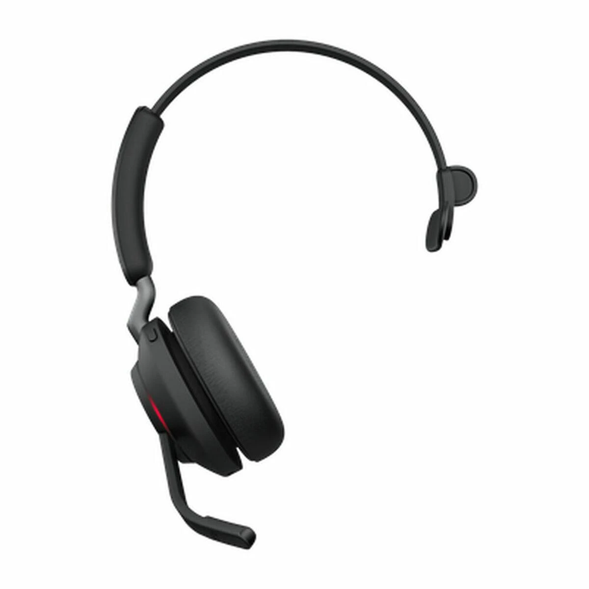 Jabra Evolve2 65 MS Mono Belaidės ausinės, Bluetooth, USB-A, Charging Stovas, Juoda