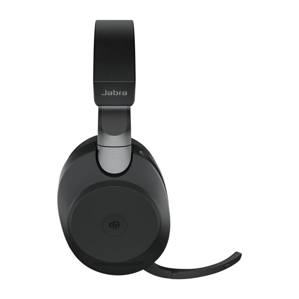 JABRA Evolve2 85 MS Stereo Ausinės full size Bluetooth belaidės su laidu aktyvus triukšmo slopinimas 3.5 mm noise isolating juodas MS Te