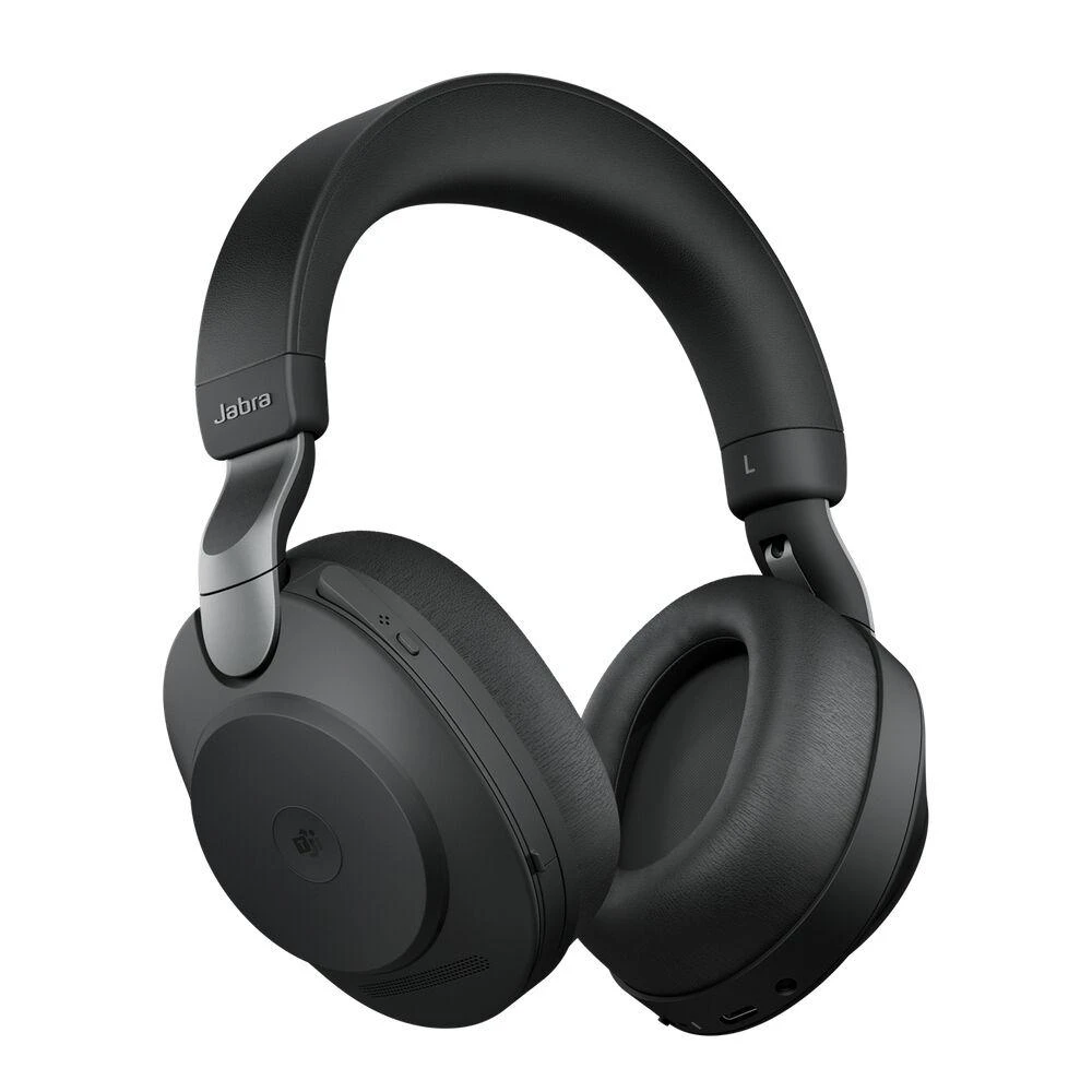 Ausinės Jabra Evolve2 85 MS + Įkrovimo stotelė + Link 380c Juodas